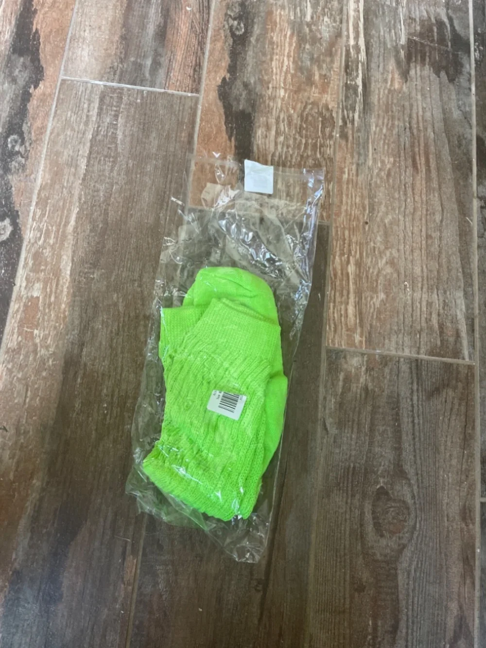Green slouchy socks
